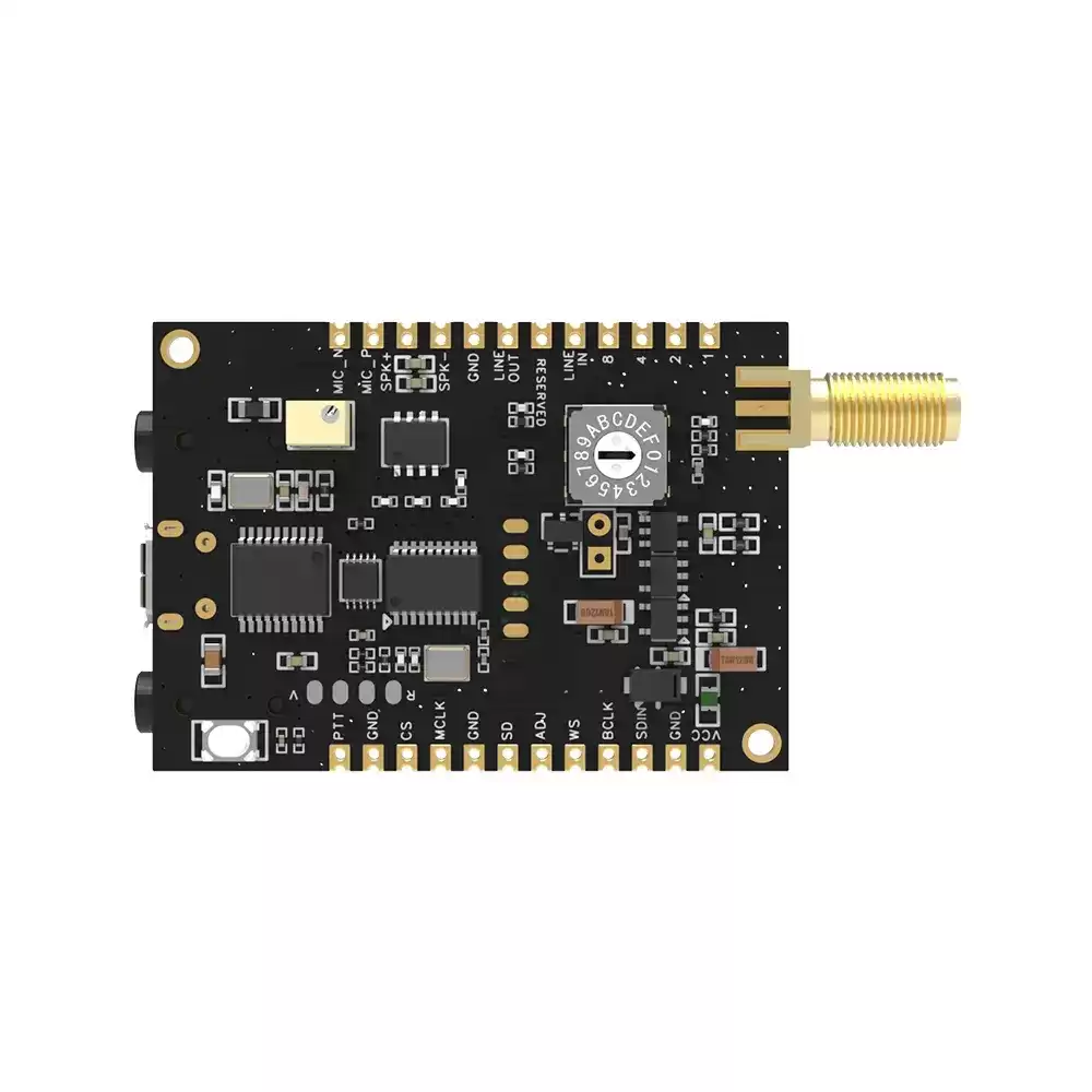 SA628F22: Módulo de áudio sem fio full duplex com taxa de amostragem de 8K