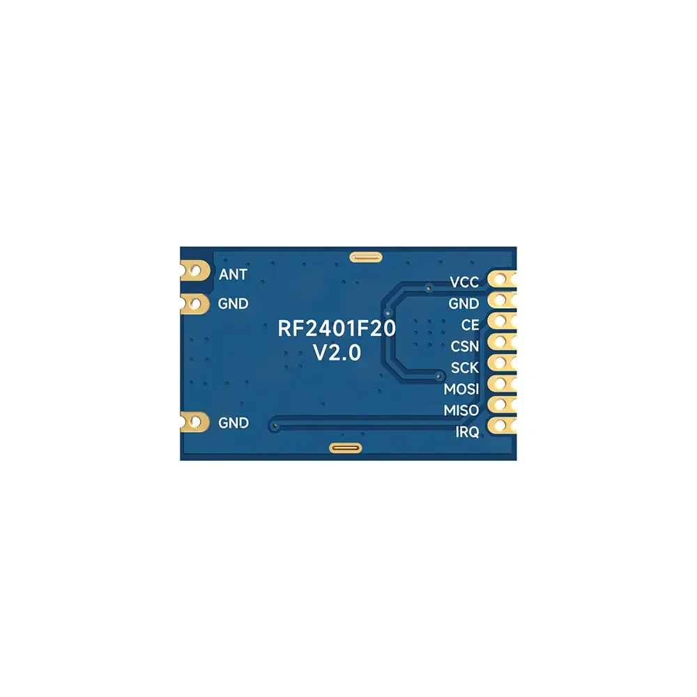 RF2401F20: nRF24L01 + 2,4 GHz CE-RED e FCC ID e IC ID e módulo RF nórdico original certificado pela TELEC