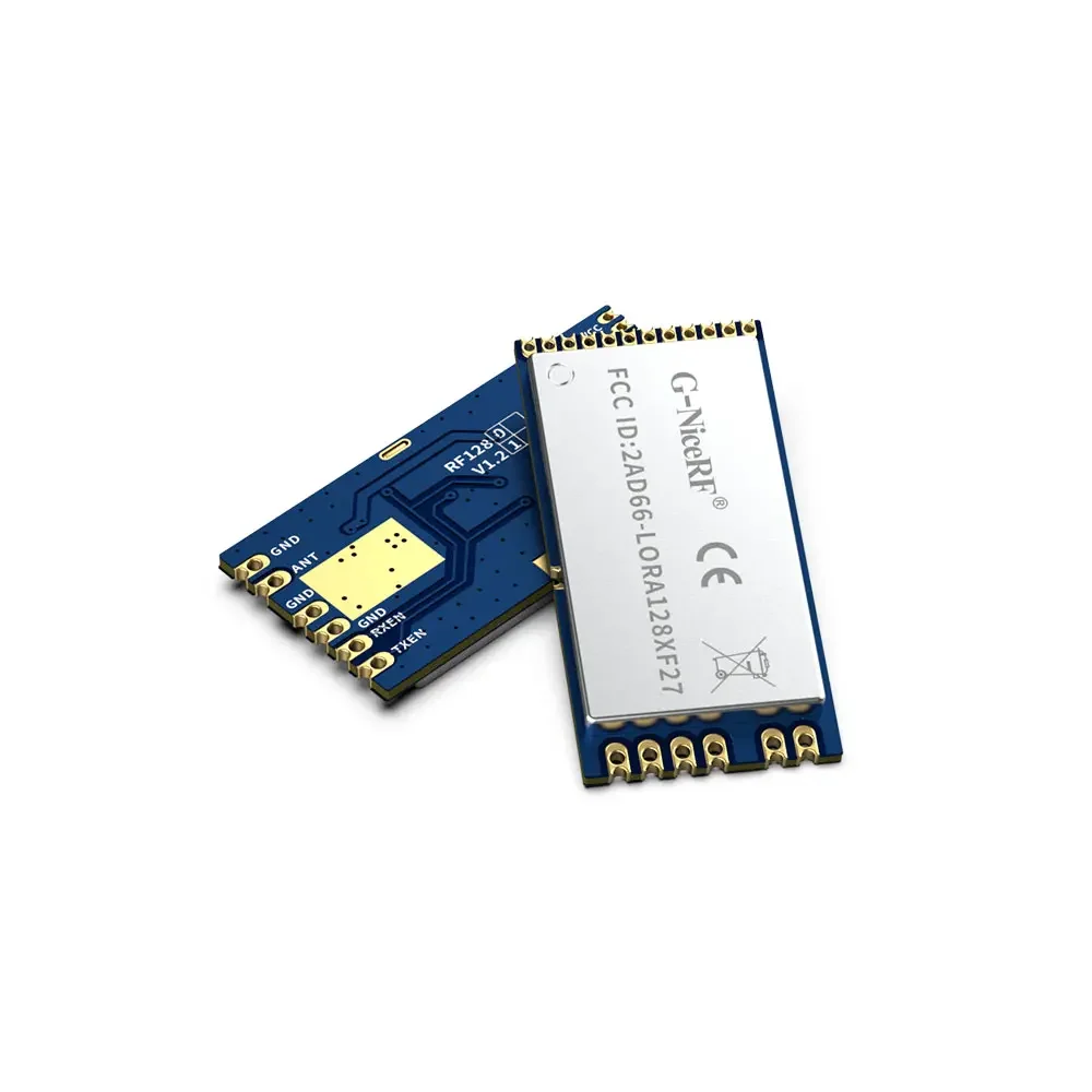 LoRa1281F27: Módulo LoRa de 2,4 GHz com certificação FCC e SX1281 500mW CE-RED e FCC com TCXO