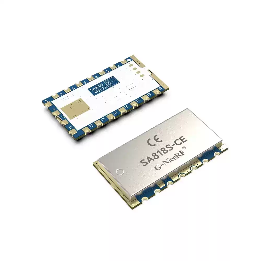 SA818S-CE: Módulo Walkie Talkie Analógico de 1 W com Certificação CE-RED, Alcance de 3 a 5 km