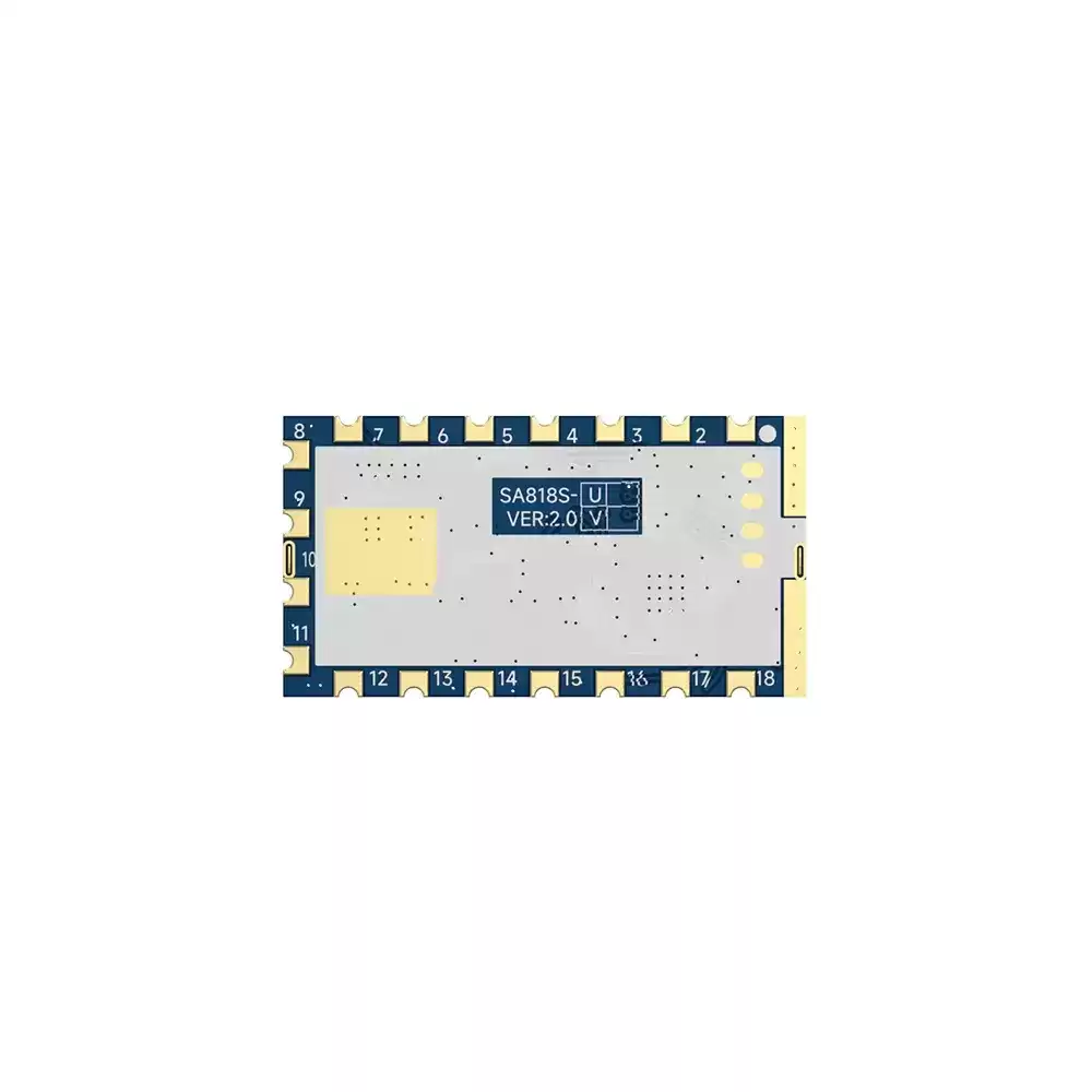 SA818S: Módulo Walkie Talkie Analógico Integrado de 1 W com AMP e LNA