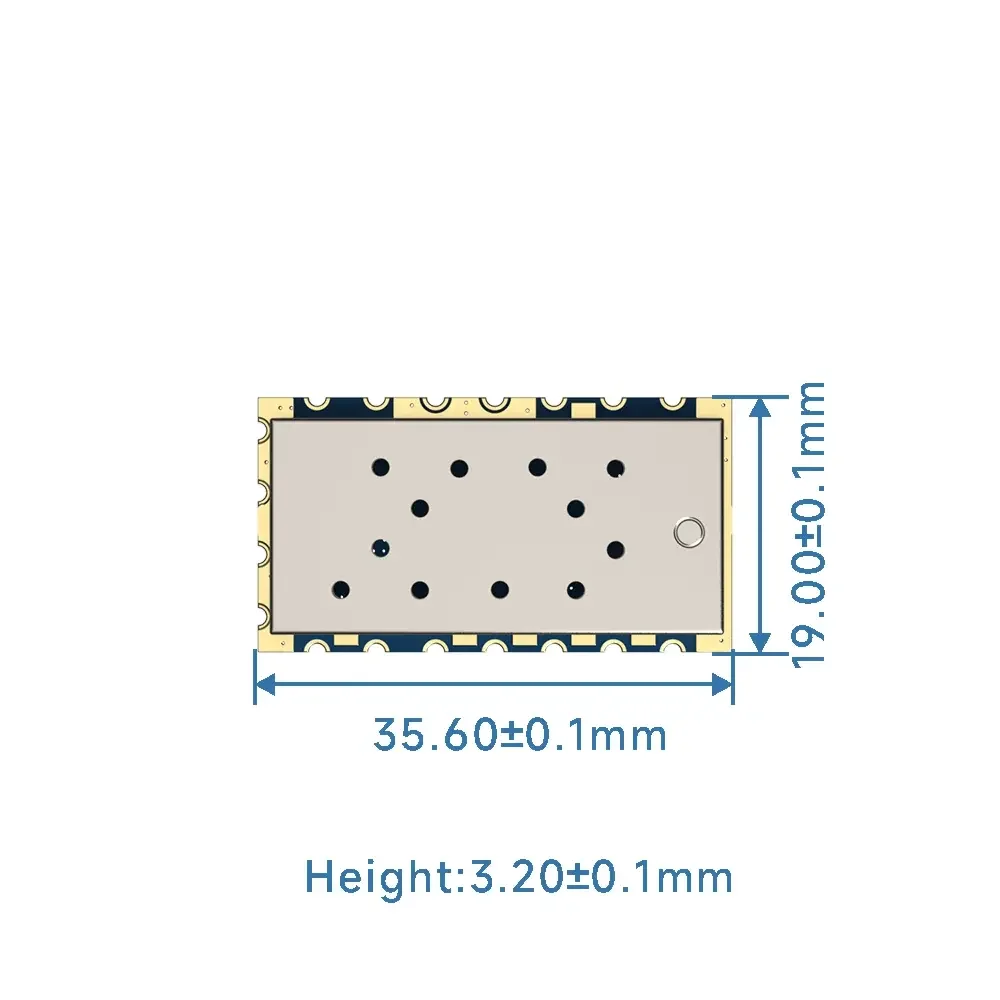 SA818S: Módulo Walkie Talkie Analógico Incorporado 1W com AMP e LNA