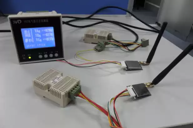 Sistema de medição de temperatura multipercurso do protocolo MODBUS Sistema de medição de temperatura multipercurso do protocolo MODBUS