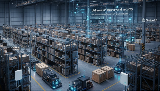 A tecnologia UWB se destaca em precisão e segurança onde outras tecnologias falham.