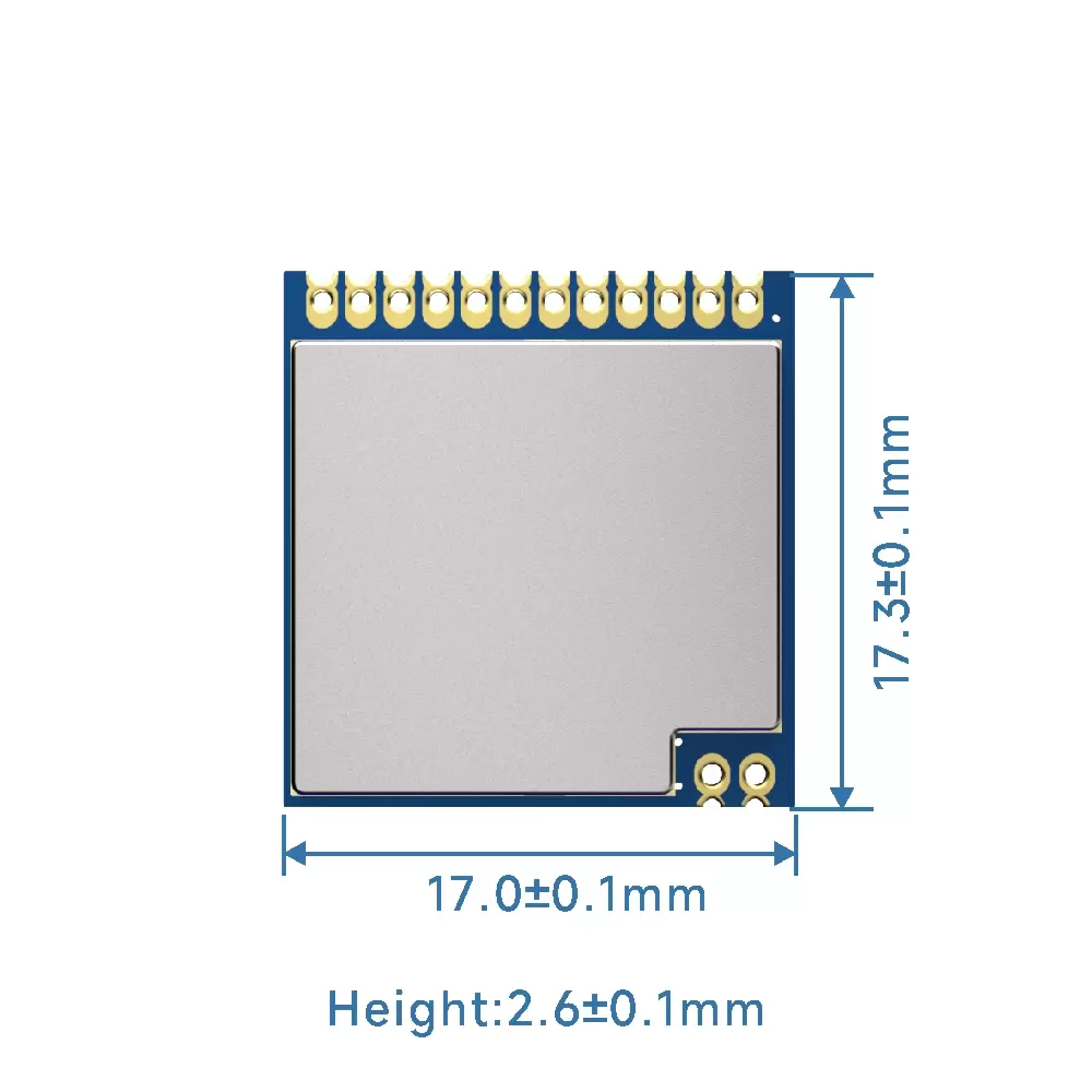 LoRa1278: M&oacute;dulo sem fio LoRa 433/470 MHz com prote&ccedil;&atilde;o ESD