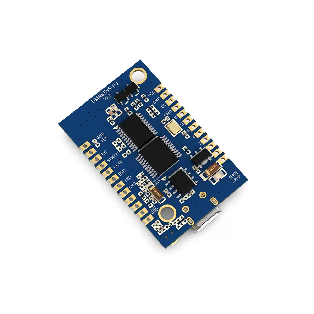 DMR858S: M&oacute;dulo Walkie Talkie DMR N&iacute;vel II de 5 W incorporado