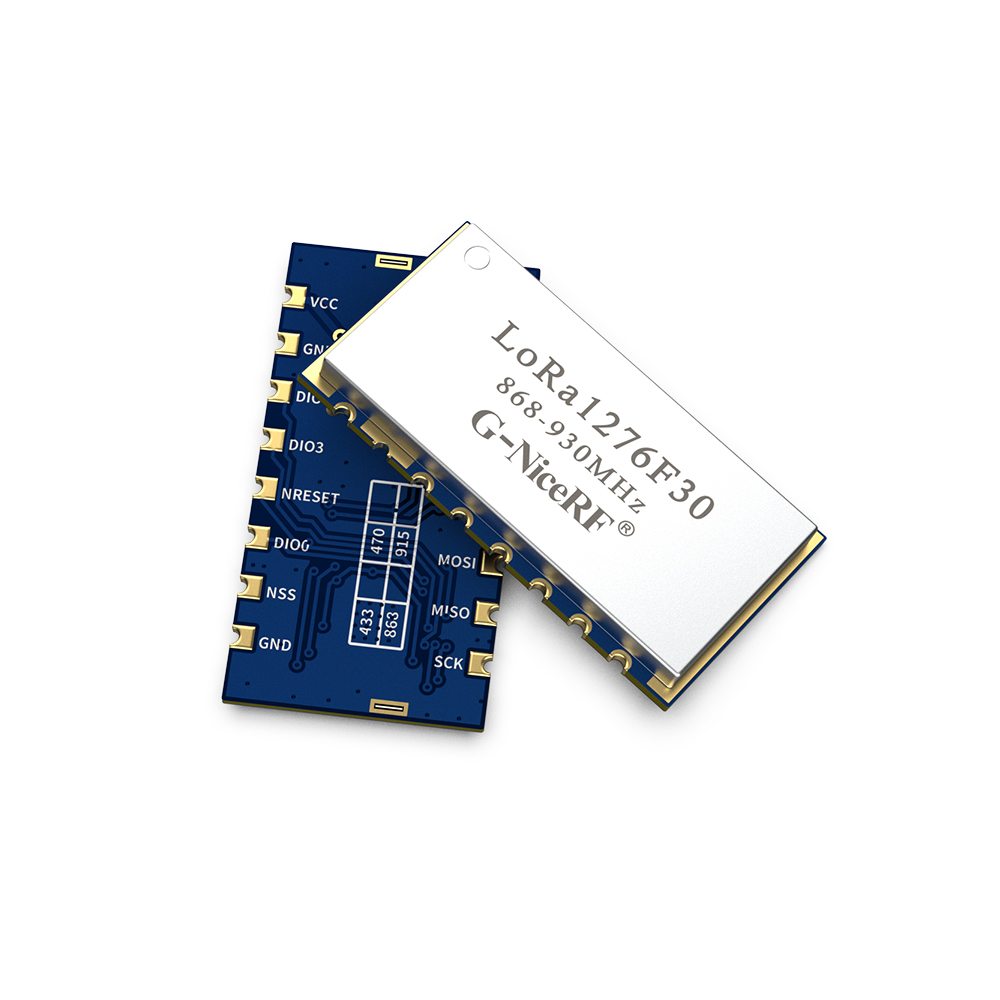 LoRa1276F30: M&oacute;dulo LoRa de alta pot&ecirc;ncia de 868/915 MHz e 500 mW