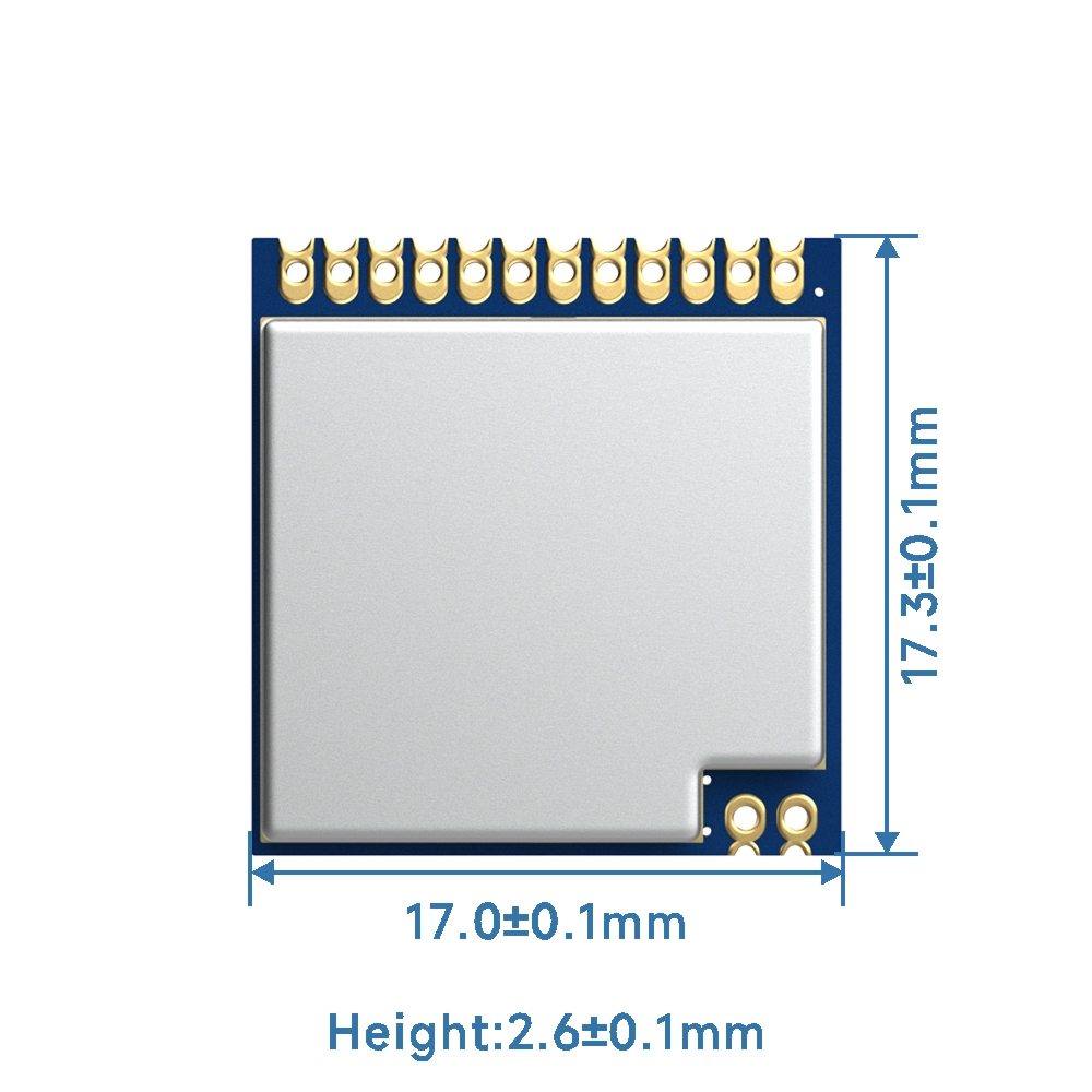 LoRa1276-868: M&oacute;dulo LoRa SX1276 868 MHz com prote&ccedil;&atilde;o ESD