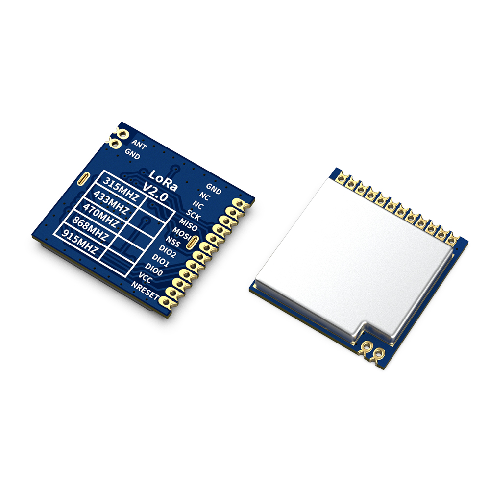 LoRa1276-868: M&oacute;dulo LoRa SX1276 868 MHz com prote&ccedil;&atilde;o ESD