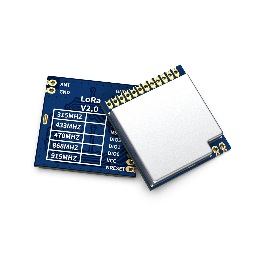 LoRa1276-868: M&oacute;dulo LoRa SX1276 868 MHz com prote&ccedil;&atilde;o ESD