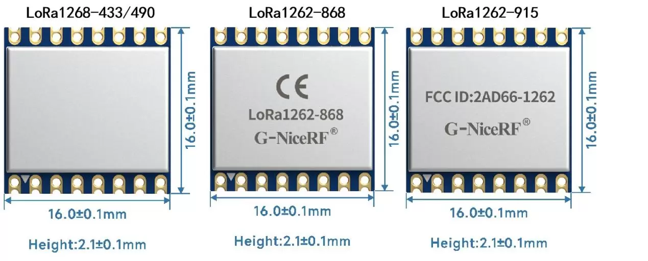 M&oacute;dulos LoRa da s&eacute;rie LoRa126X: projetados especificamente para a Internet das Coisas