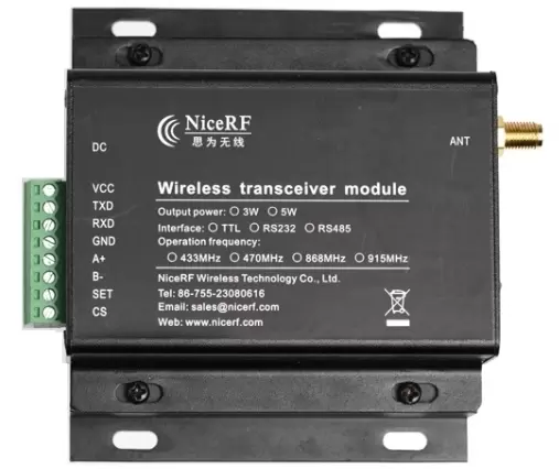 Definição de pinos do modem RF sem fio LoRa LoRa6500Pro