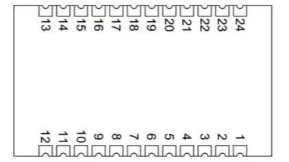 Pinos do módulo RF do nó LoRaWAN LN610