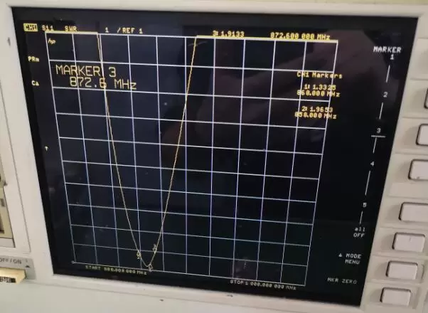 ROE da antena de mola de cobre de 868 MHz SW868-TH06