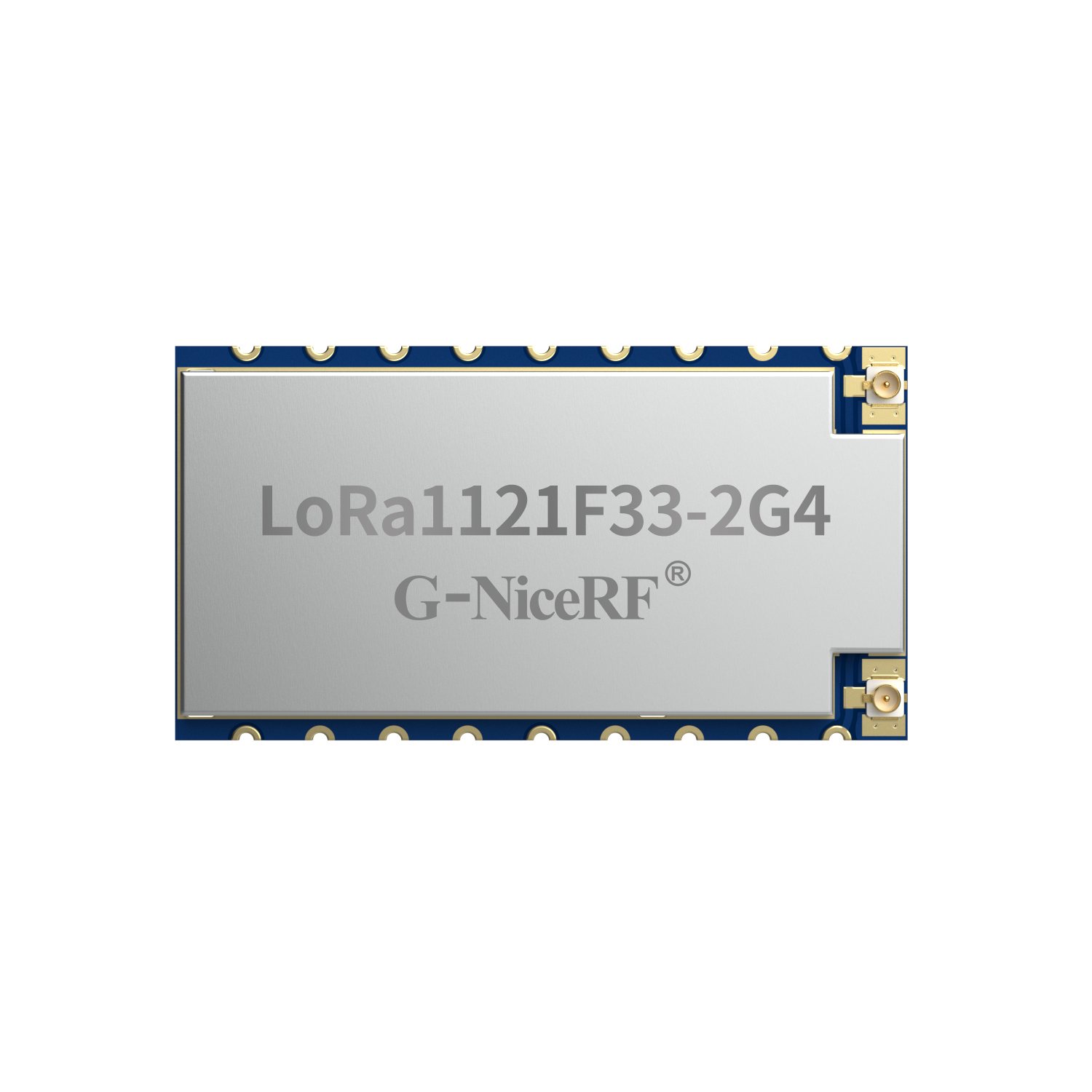 LoRa1121F33-2G4: M&oacute;dulo de comunica&ccedil;&atilde;o sem fio de alta pot&ecirc;ncia de 2 W