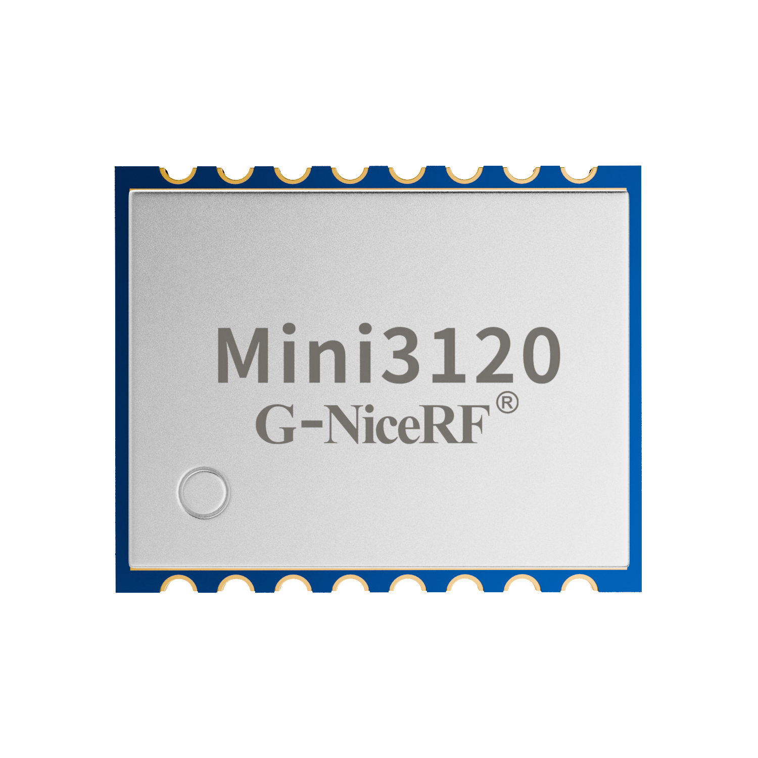 Mini3120: m&oacute;dulo transceptor sem fio de 100 mW Tamanho ultracompacto